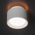 Spot LED SONOR LED/12W/230V 3000/4000/5700K + LED/1,5W 2200K Ø 14 cm branco