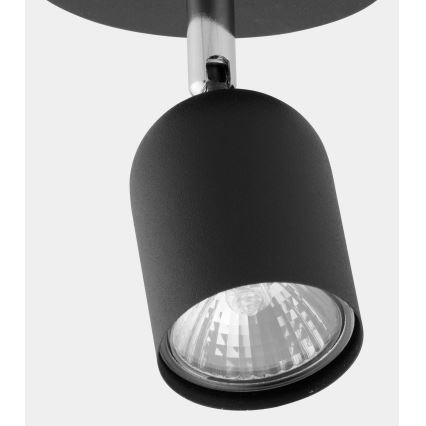 Spot LED TOP 1xGU10/10W/230V preto