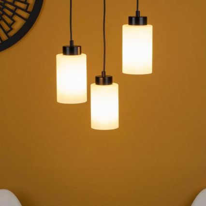 Candeeiro suspenso com cabo BOSCO 3xE27/60W/230V