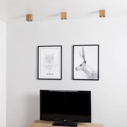 Iluminação de teto WOODDREAM 1xGU10/6W/230V carvalho