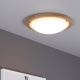 Iluminação de teto FRIDA 2xE27/40W/230V carvalho - certificado por FSC