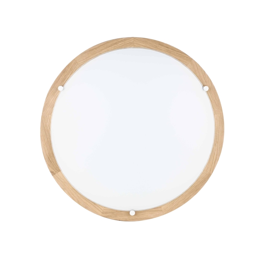Iluminação de teto FRIDA 2xE27/40W/230V carvalho