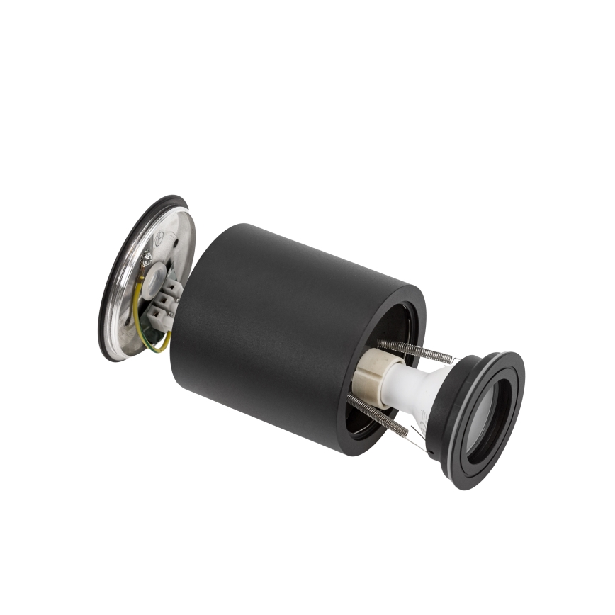 Spot para casa de banho CHLOE 1xGU10/6W/230V IP65 redondo preto