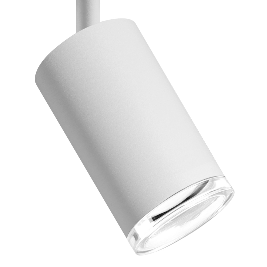 Foco de embutir LED RGBW regulável TURYN para casa de banho, 4x GU10/4,8W/230V, 3000K, IP44, branco + comando remoto