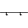 Spot para sistema de calha ALTEAR 2xGU10/10W/230V 1m preto