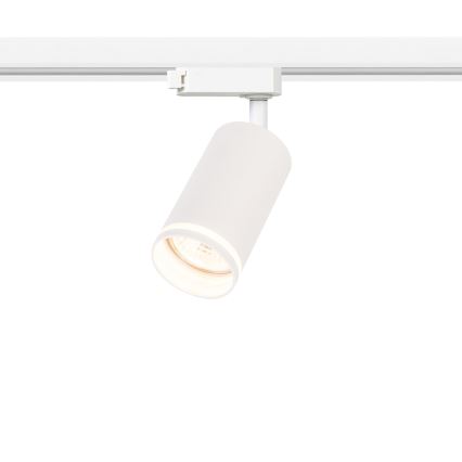 Spot para sistema de trilho monofásico PIPE 1xGU10/10W/230V branco
