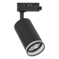 Spot para sistema de trilho monofásico PIPE 1xGU10/10W/230V preto
