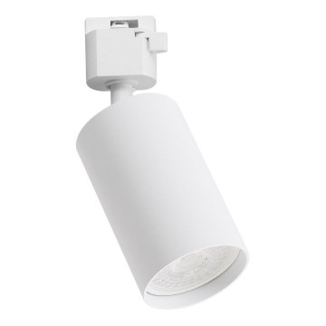 Spot para sistema de trilho monofásico TIGER 1xGU10/10W/230V branco