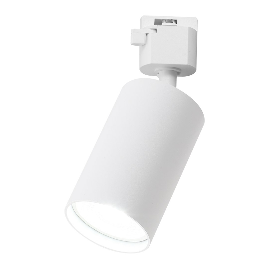 Spot para sistema de trilho monofásico TIGER 1xGU10/10W/230V branco