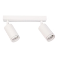 Spot PIPE 2xGU10/10W/230V branco