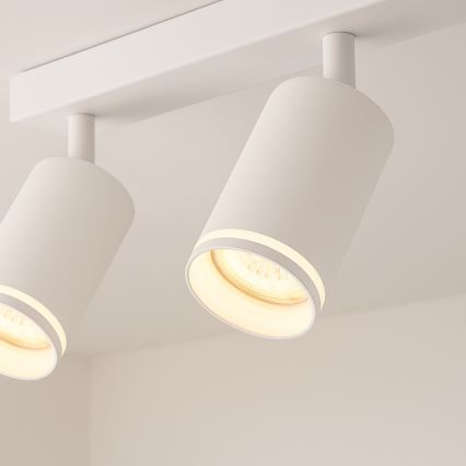 Spot PIPE 3x GU10/10W/230V branco