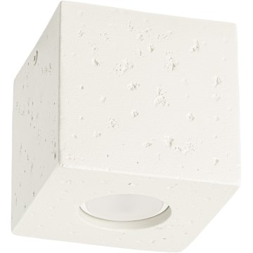 Spot QUAD 1xGU10/10W/230V betão/creme