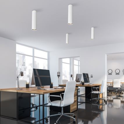 Spot TUNE L 1xGU10/10W/230V 24 cm branco