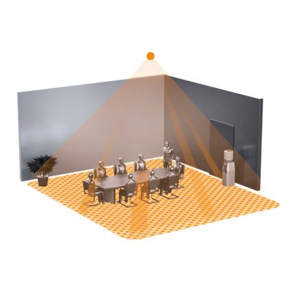 Steinel 002770 - Detetor de presença IR Quattro HD 24m COM2 branco