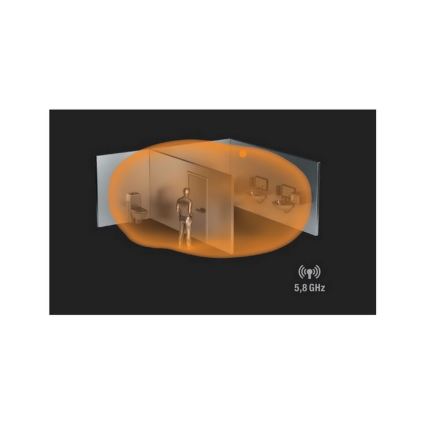 Steinel 002800 - Detetor de presença HF branco