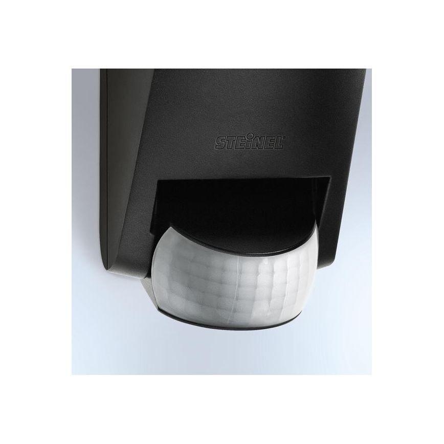 STEINEL 005535 - Iluminação de parede exterior com sensor L585S 1xE27/60W preto IP44