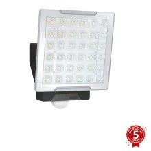 STEINEL 009991 - Luz de inundação LED de exterior com sensor LED/24,8W/230V preto antigo IP54