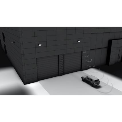 STEINEL 010232 - Foco LED XLEDPRO WIDE slave LED/24,8W/230V IP54