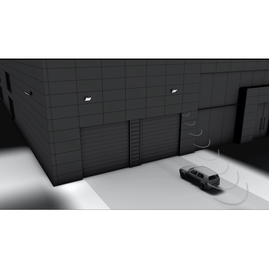 STEINEL 010232 - Foco LED XLEDPRO WIDE slave LED/24,8W/230V IP54