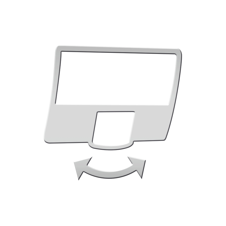 Steinel 012076 - Aplique de parede externo com sensor XLED curved LED/10,5W/230V IP44