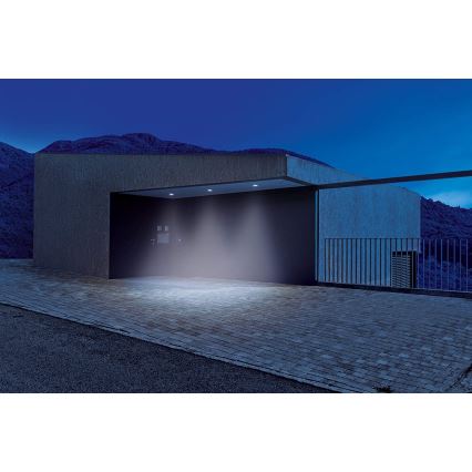 STEINEL 032852 - Sensor de movimento embutido de exterior IS360-1DE preto IP54