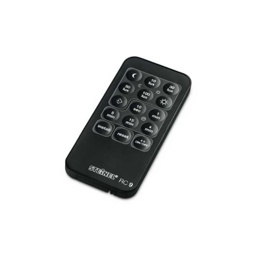 STEINEL 034955 - Sensor de movimento exterior SenslQ S branco IP54 + controlo remoto