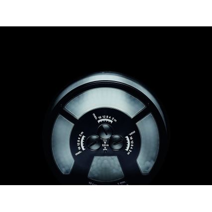 STEINEL 034979 - Sensor de movimento exterior SenslQ S preto IP54 + controlo remoto