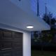 Steinel 035433 - Iluminação de exterior LED com sensor QUATTRO LED/14W/230V IP54