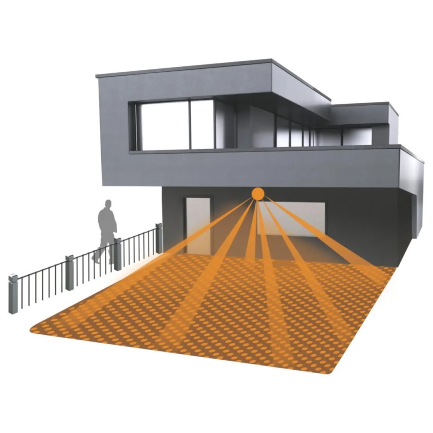 Steinel 035433 - Iluminação de exterior LED com sensor QUATTRO LED/14W/230V IP54