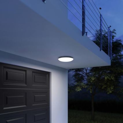 Steinel 035440 - Iluminação de exterior LED com sensor QUATTRO LED/10W/230V IP54