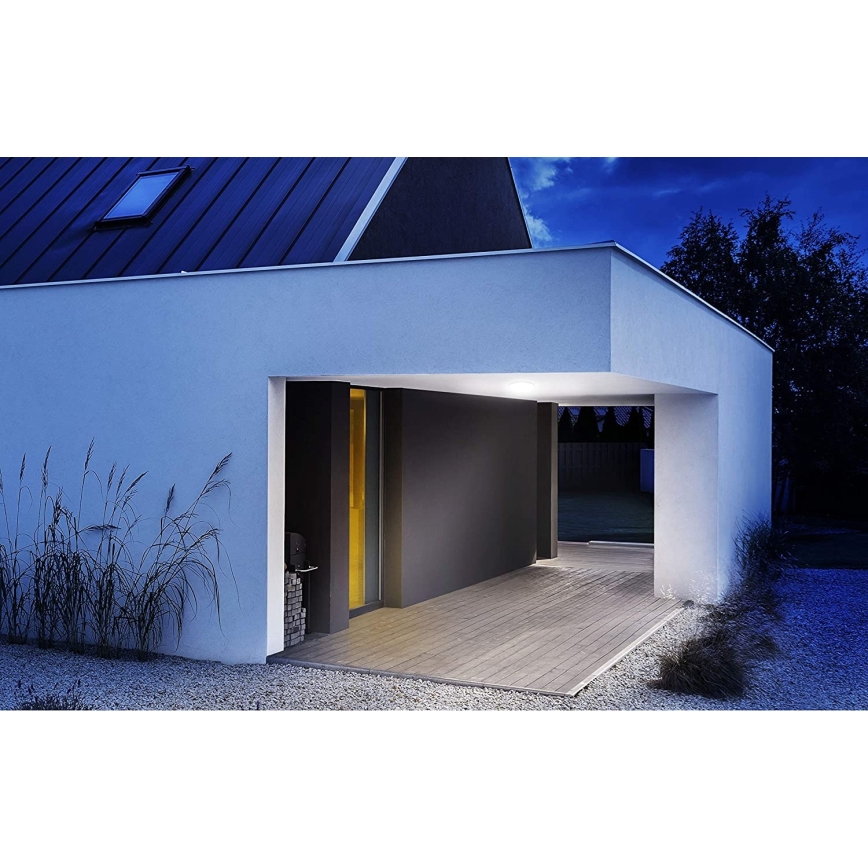 Steinel 035440 - Iluminação de exterior LED com sensor QUATTRO LED/10W/230V IP54