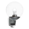 Steinel 035723 - Iluminação de parede exterior com sensor L585S 1xE27/60W/230V IP44
