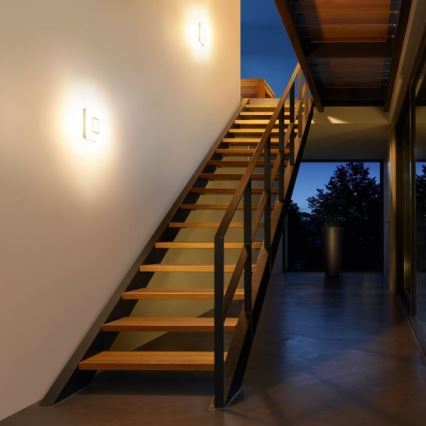 Steinel 052492 –⁠ Iluminação de parede LED com sensor de movimento RS LED M1 LED / 9.5 W / 230 V