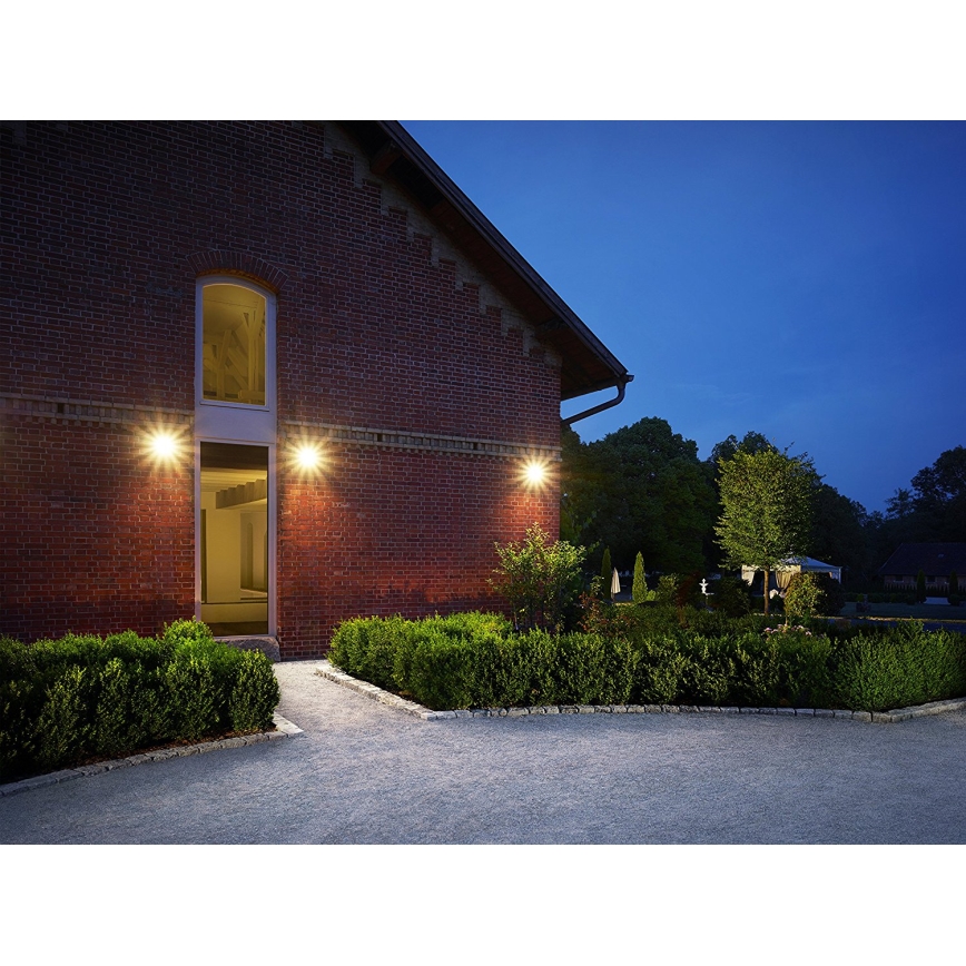 Steinel 052553 - Holofote com sensor LED LS150LED 1xLED/20,5W/230V branco IP44