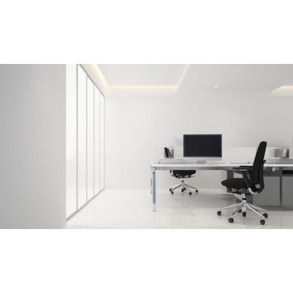 Steinel 053871 - Detetor de presença IR Quattro Micro 6m DALI-2 IP65 branco