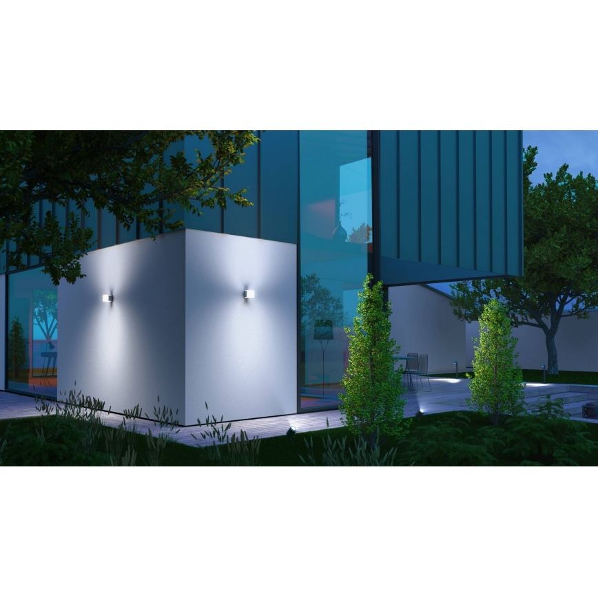 Steinel 055516 - Iluminação exterior LED com sensor L 835 LED/9,5W/230V IP44 antracite