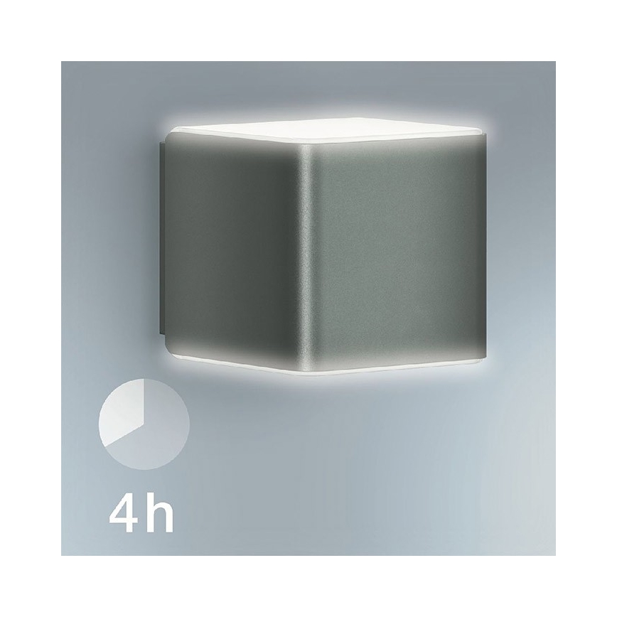 Steinel 055530 - Iluminação exterior LED com sensor L 840 LED/9,5W/230V IP44 antracite