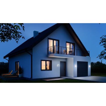 Steinel 056506 - Iluminação exterior LED com sensor L 240 LED/7,5W/230V IP44