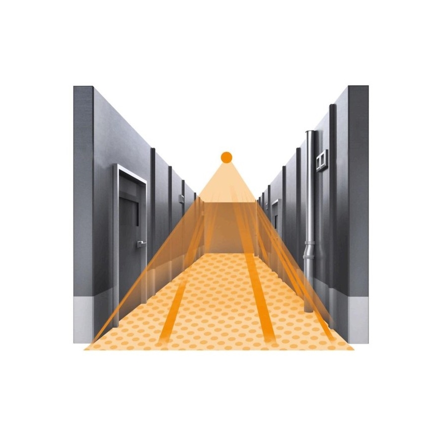 Steinel 057282 - Sensor de movimento IS 345 DALI-2 IPD quadrado branco