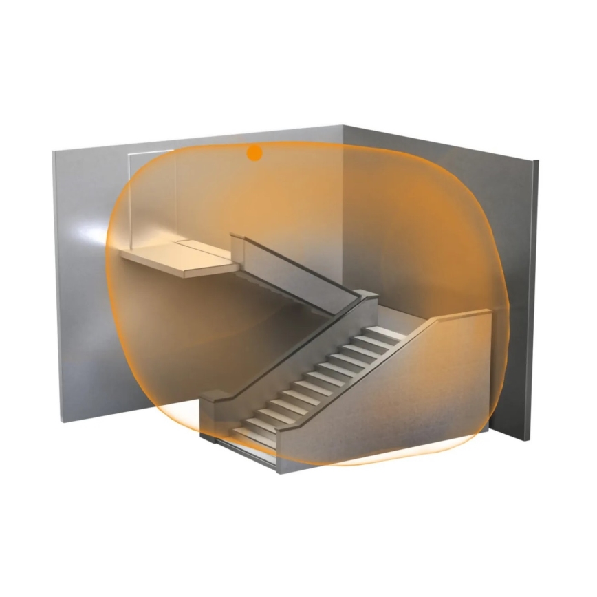 Steinel 057329 - Sensor de movimento HF 3360 DALI-2 IP54 redondo branco