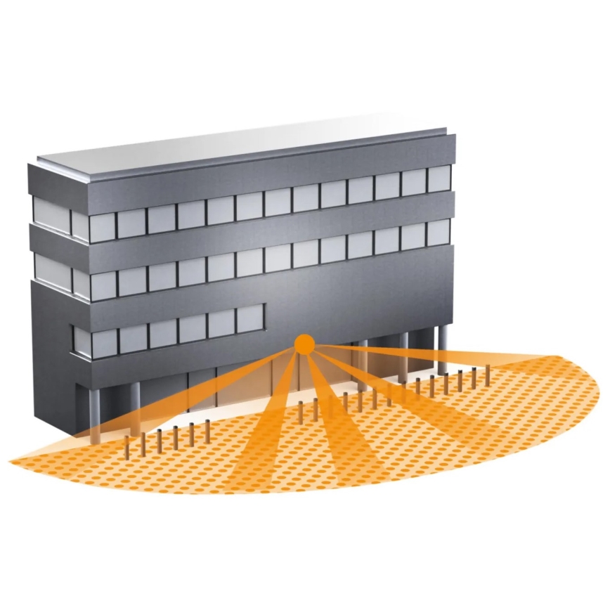 Steinel 058135 - Sensor de movimento IS 3180 V3 KNX IP54 quadrado branco