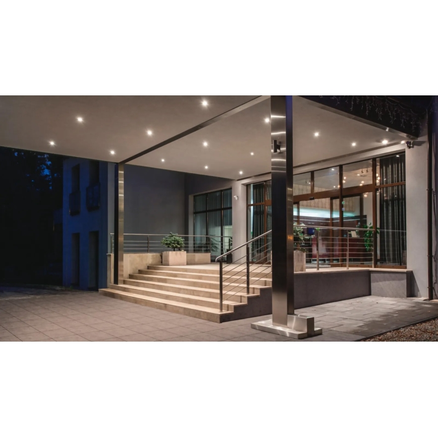 Steinel 058135 - Sensor de movimento IS 3180 V3 KNX IP54 quadrado branco