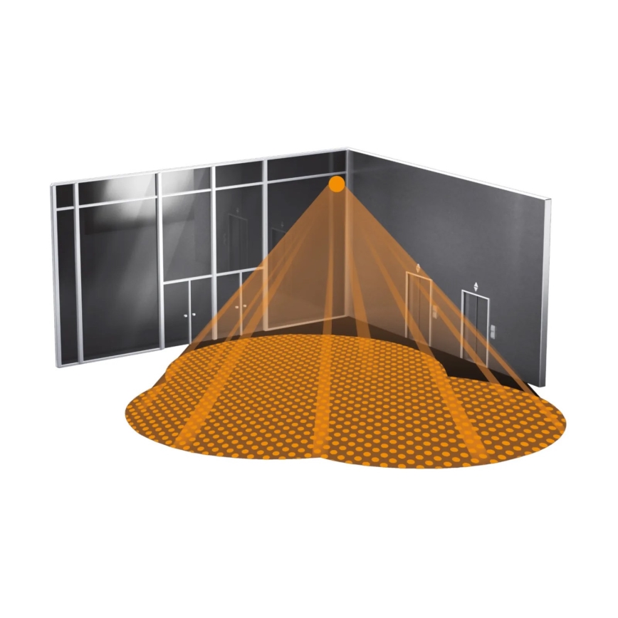 Steinel 058173 - Sensor de movimento IS 3360 KNX quadrado branco