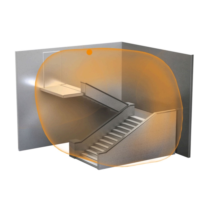 Steinel 058234 - Sensor de movimento HF 3360 V3 KNX IP54 redondo branco