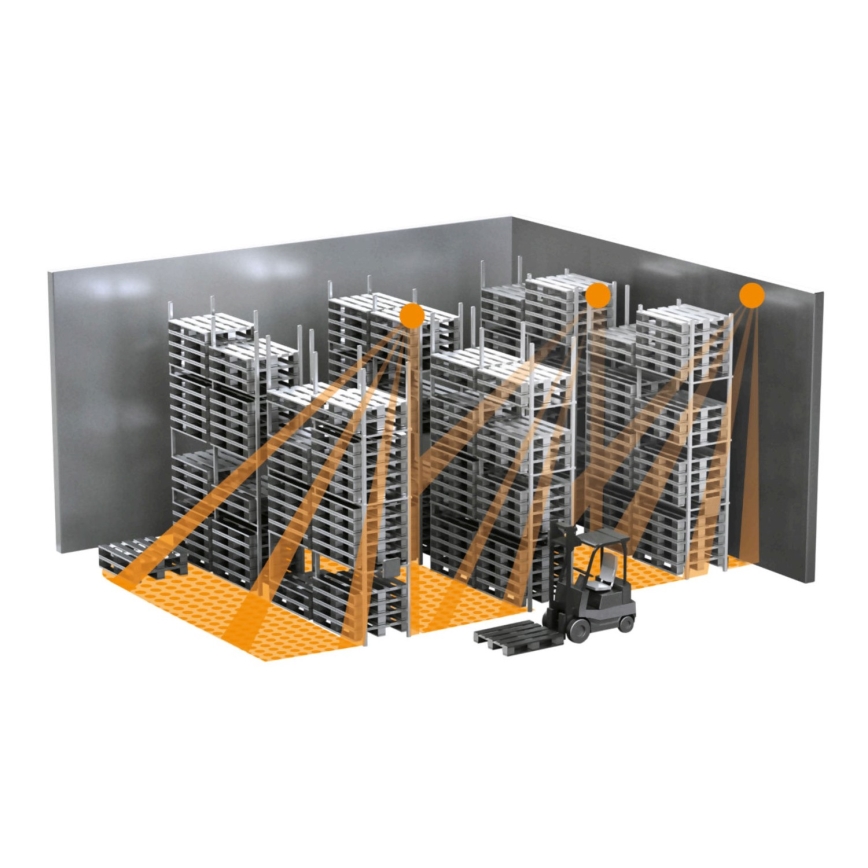 Steinel 058296 - Sensor de movimento IS 345 MX Highbay V3 KNX IP54 branco quadrado