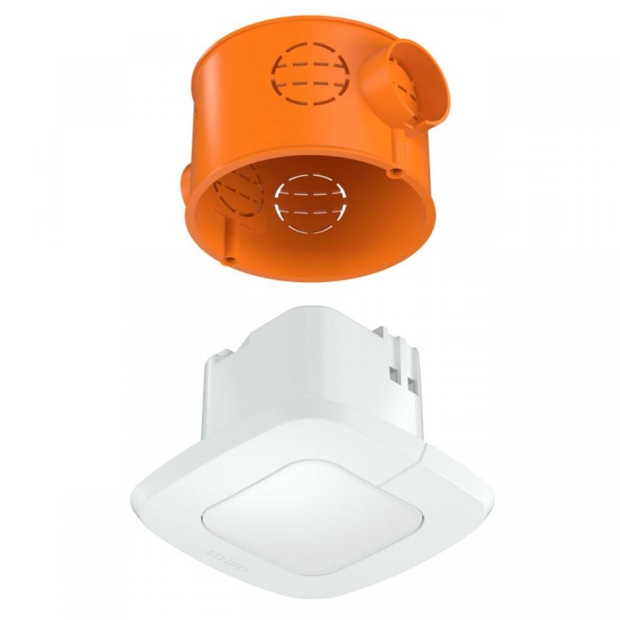 Steinel 058500 - Sensor de presença IR Quattro SLIM XS V3 KNX branco