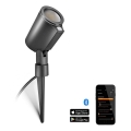 STEINEL 058685 – Candeeiro exterior LED com sensor SPOT GARDEN 1×GU10/7W/230V IP44