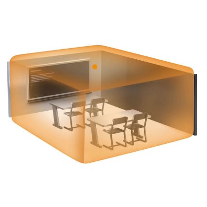 Steinel 059514 - Detetor de presença US 360 KNX branco