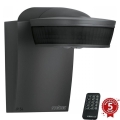 Steinel 059538 - Sensor de movimento SensIQ IP54 preto + controlo remoto