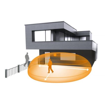 Steinel 059620 - Sensor de movimento iHF 3D KNX IP54 antracite